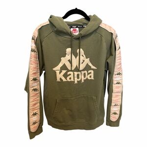 Kappa Olive Green Hoodie size Large